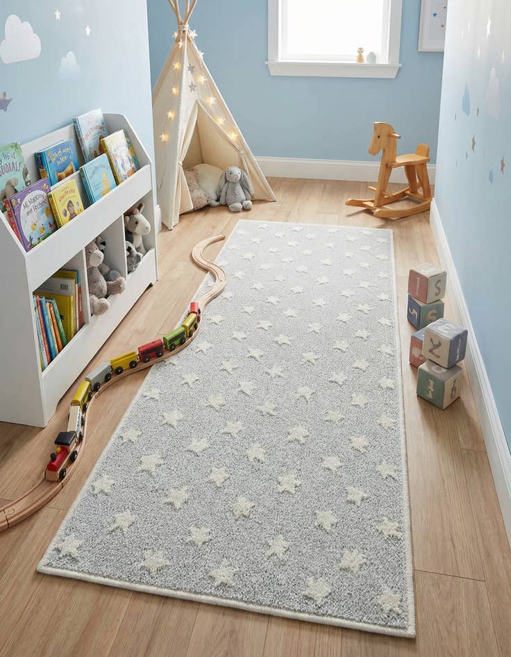 Detail image of 2' 2 x 5' Whimsy Kids Runner Rug