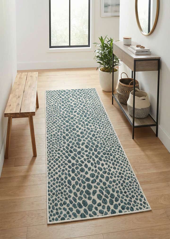 2' x 5' Easy-Clean Jill Zarin Indoor / Outdoor Runner Rug