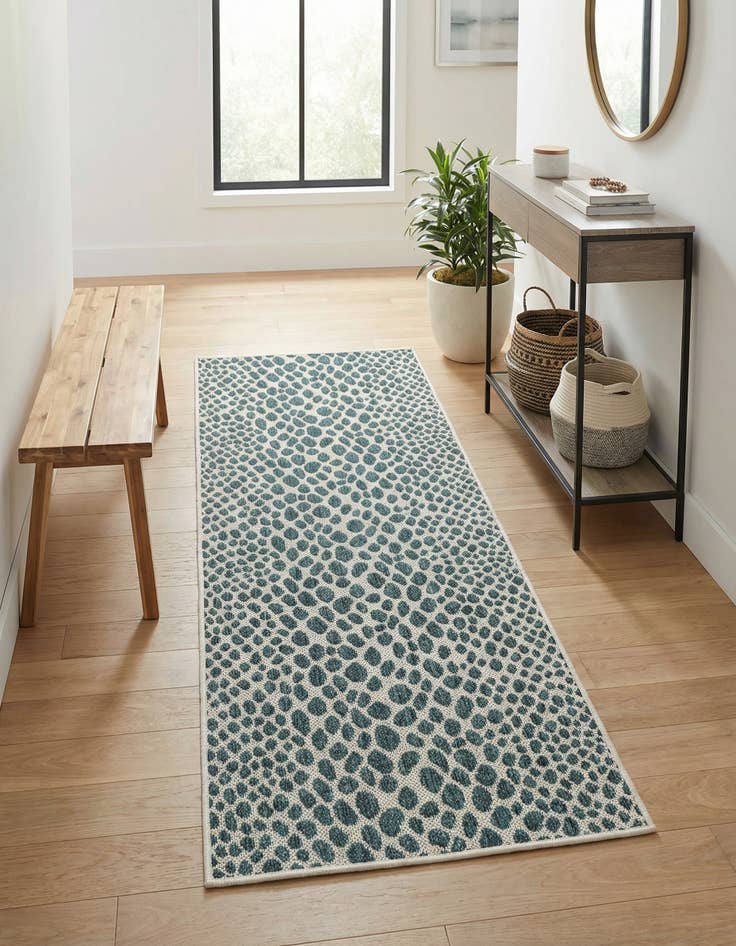 Detail image of 2' x 5' Easy-Clean Jill Zarin Indoor / Outdoor Runner Rug