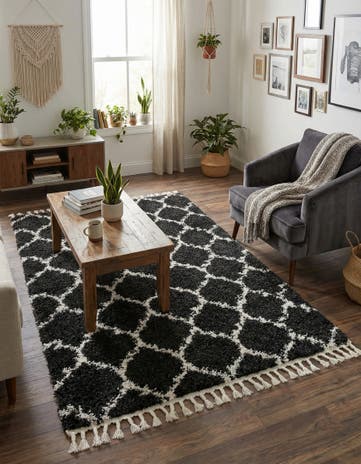 4' x 6' Athena Shag Rug