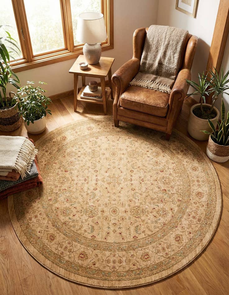 Detail image of 6' x 6' Kensington Round Rug