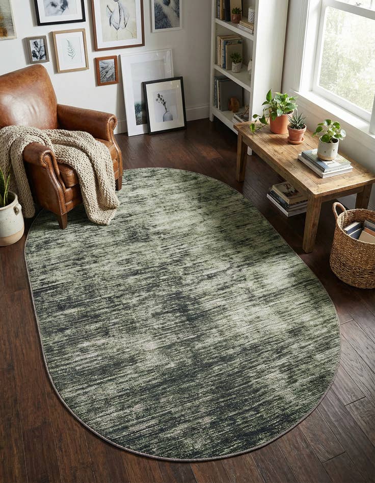 Detail image of 4' x 6' Asha Oval Rug