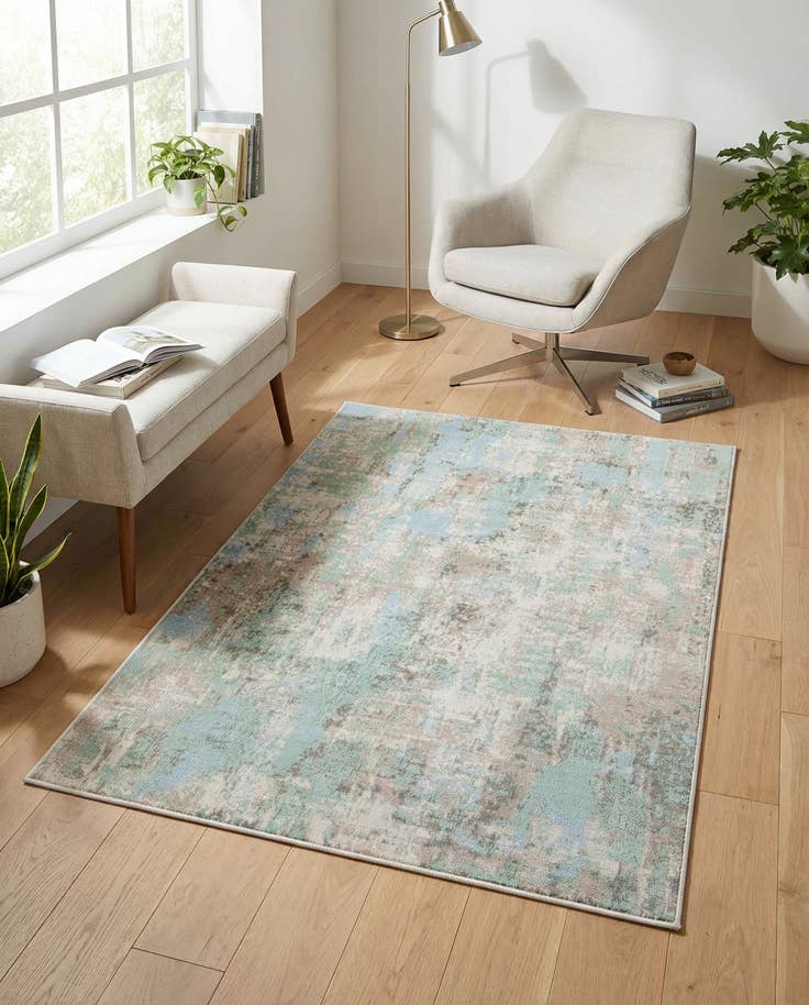 Detail image of 3' 3 x 5' 3 Lotus Rug
