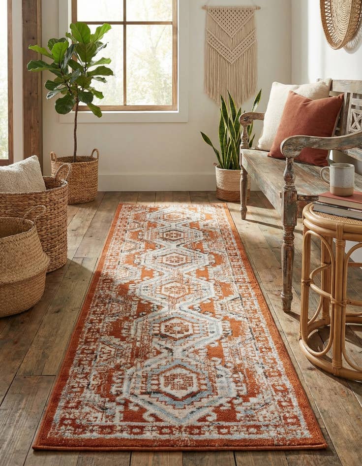 Detail image of 2' x 6' Charlotte Runner Rug