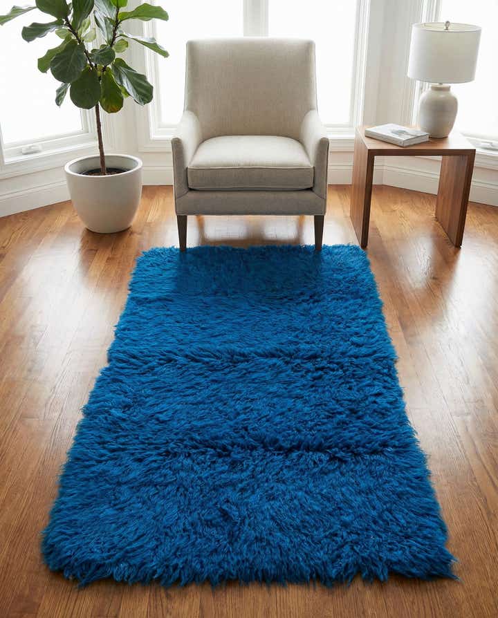 3' 3 x 5' 7 Hand Knotted Moroccan Wool Rug