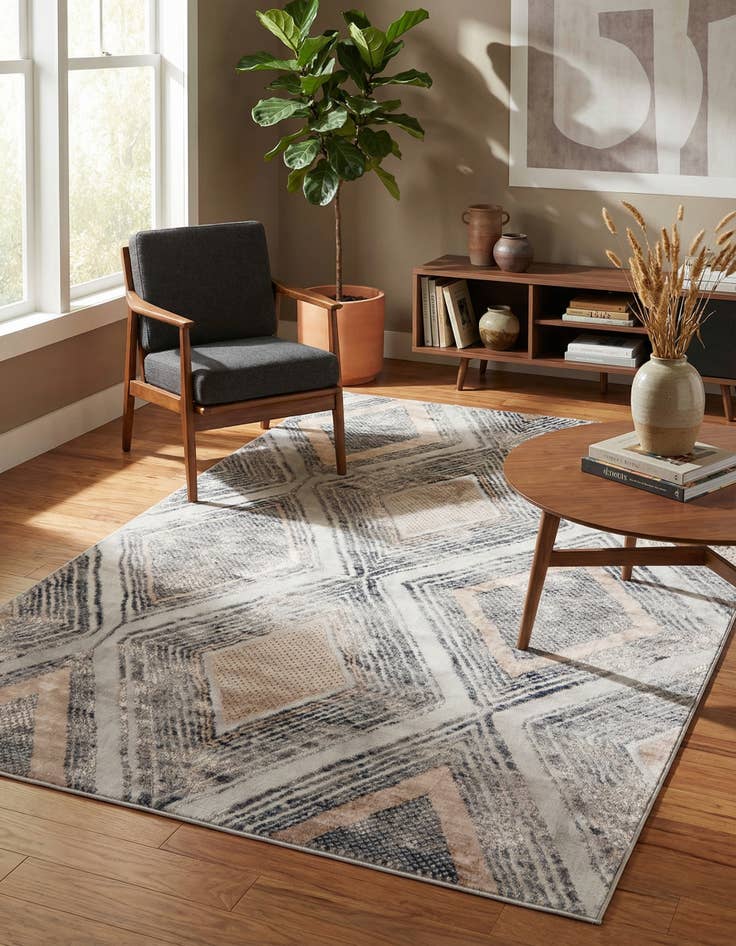 Detail image of 6' x 9' Caspian Rug