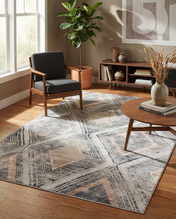 Detail image of 6' x 9' Caspian Rug
