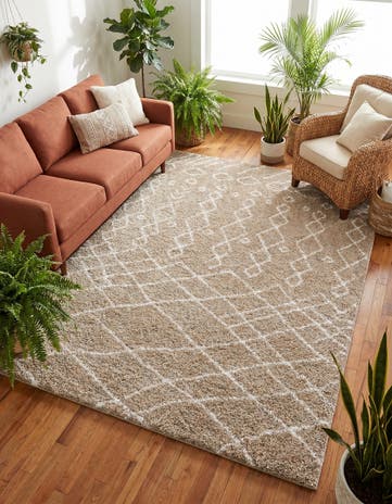 7' 10 x 11' Moroccan Shag Rug