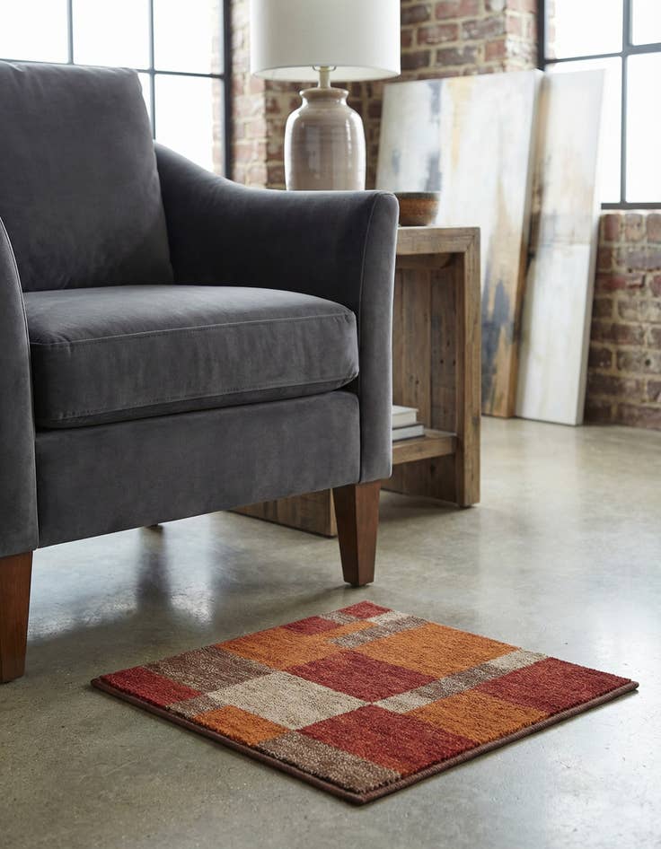 Detail image of 1' 4 x 1' 4 Equinox Sample Rug