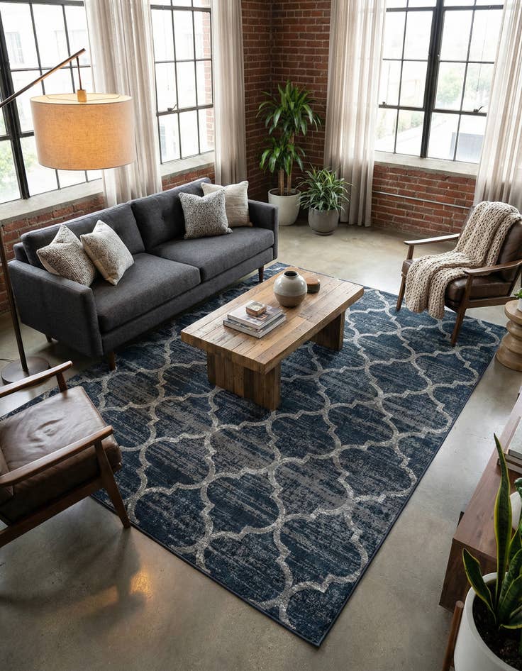 Detail image of Jill Zarin 7' 10 x 10' Uptown Lincoln Center Rug