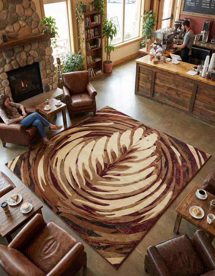 Detail image of 10' x 10' Cafe Square Rug