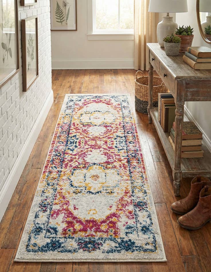 Detail image of 2' x 6' Madeline Vintage Runner Rug