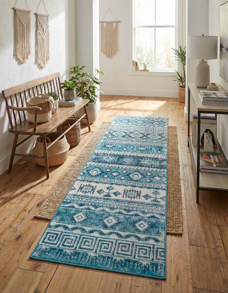 Detail image of 2' x 6' Lucerne Runner Rug