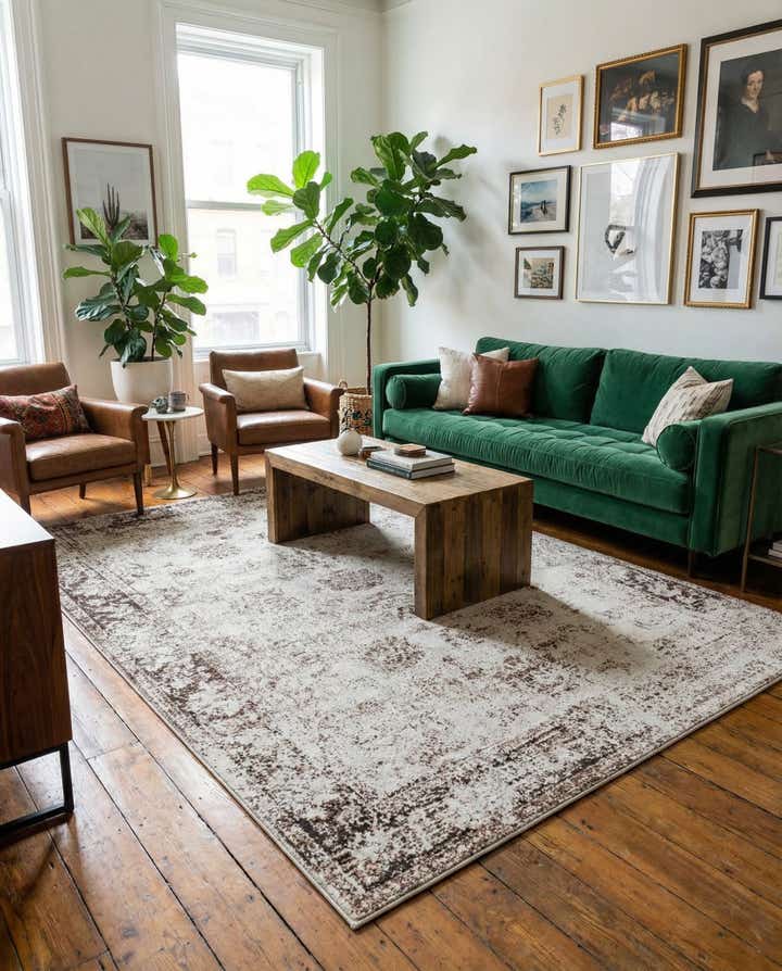 7' x 10' Monte Carlo Rug With Pad Bundle