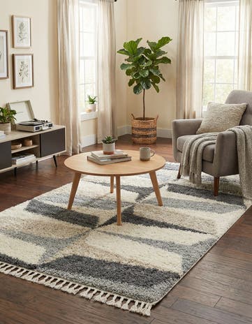 5' x 8' Athena Shag Rug