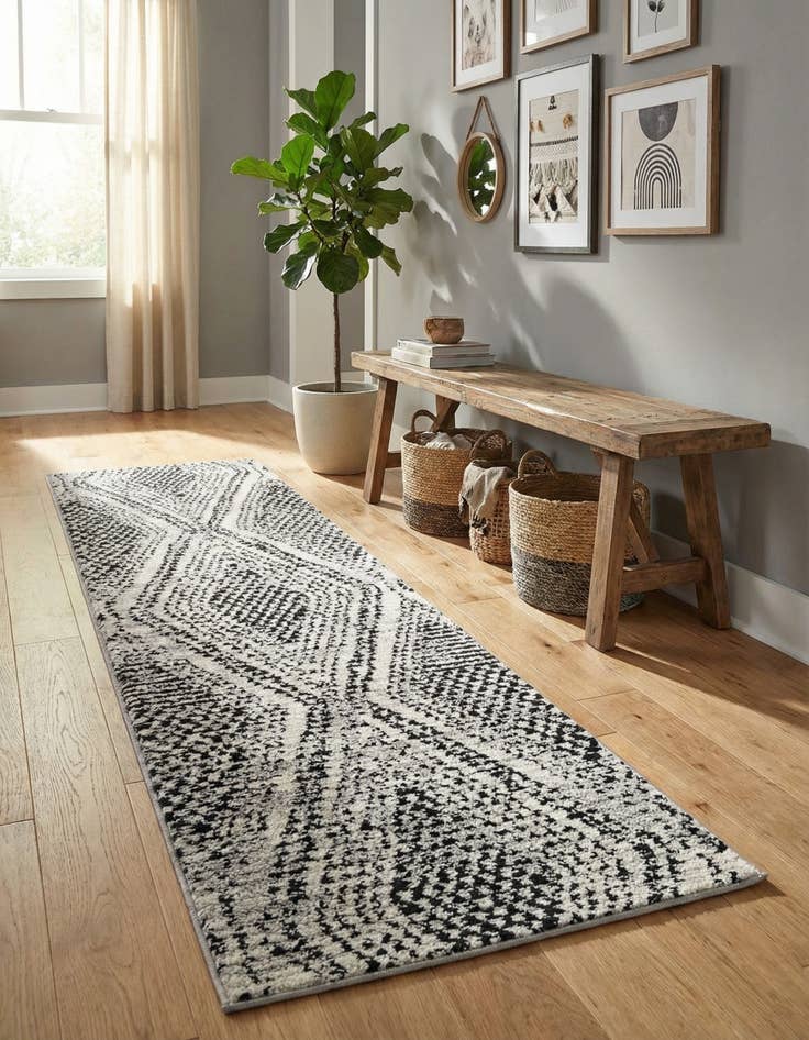 Detail image of 2' x 7' 10 Tagine Runner Rug