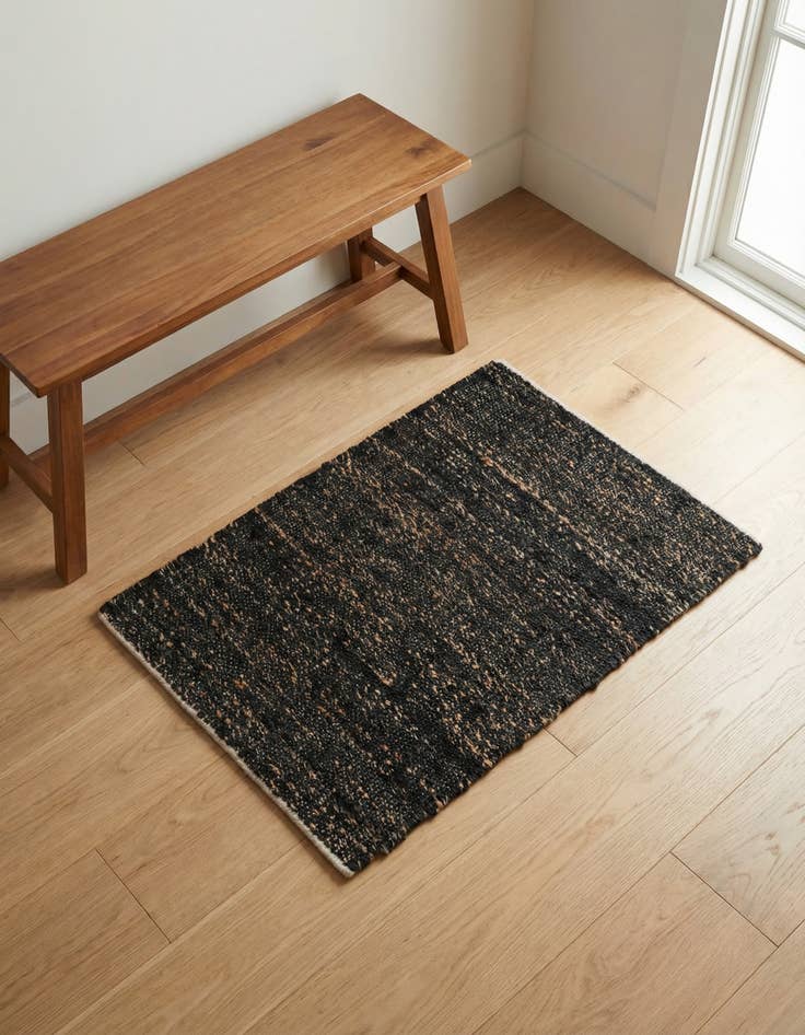 Detail image of 2' 2 x 3' 1 Hand Woven Palm Beach Jute Rug