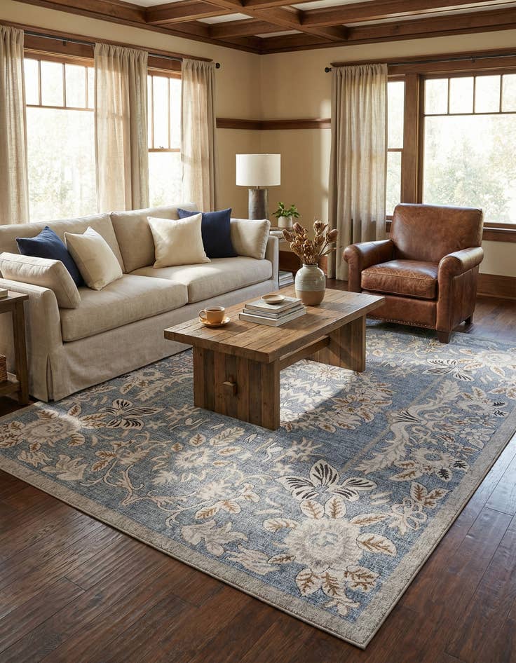 Detail image of 7' 10 x 10' Eco Traditional Rug