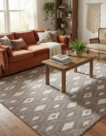 9' x 12' Sepia Rug