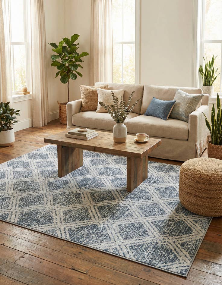 Detail image of 4' x 6' Kamala Washable Rug