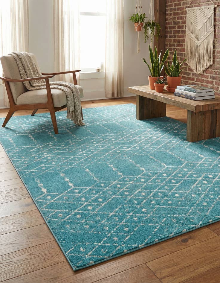 Detail image of 7' x 10' Paxon Trellis Rug