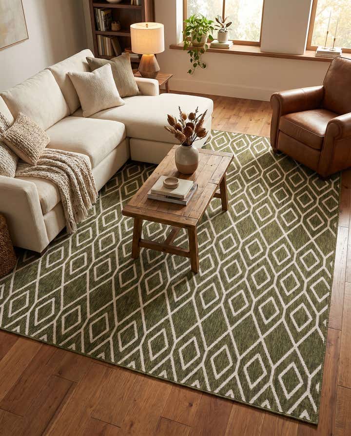 7' 10 x 10' Easy-Clean Jill Zarin Turks and Caicos Indoor / Outdoor Rug