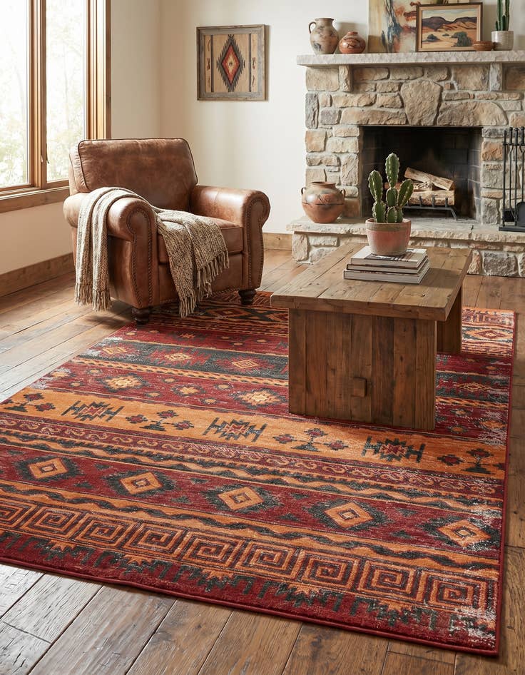 Detail image of 5' 3 x 8' Lucerne Rug