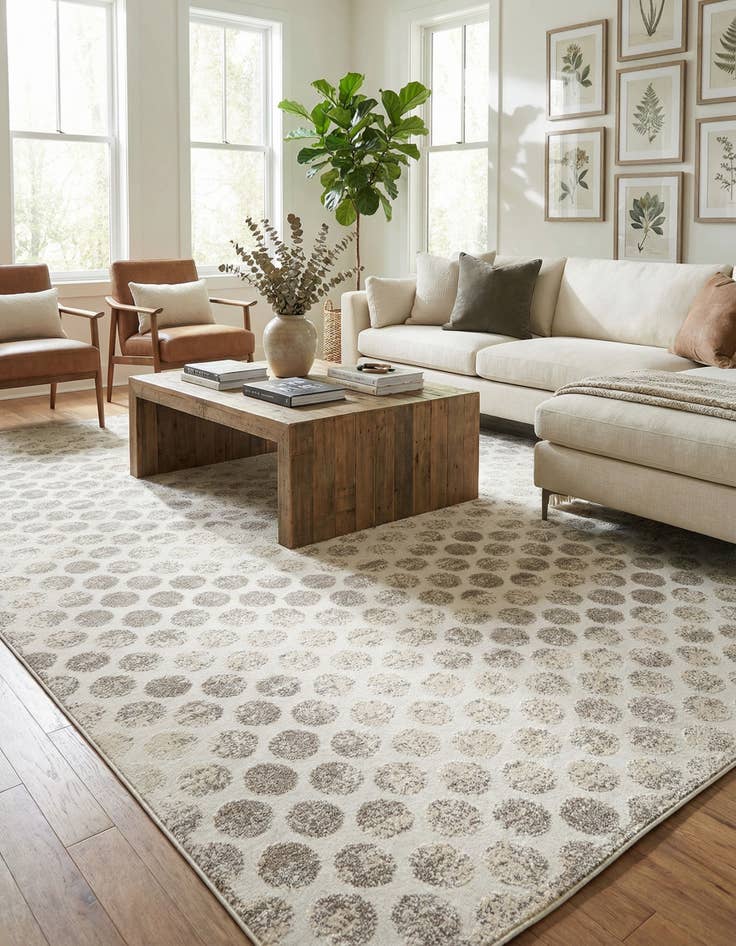 Detail image of 10' x 14' Washable Sabrina Soto Indoor / Outdoor Rug