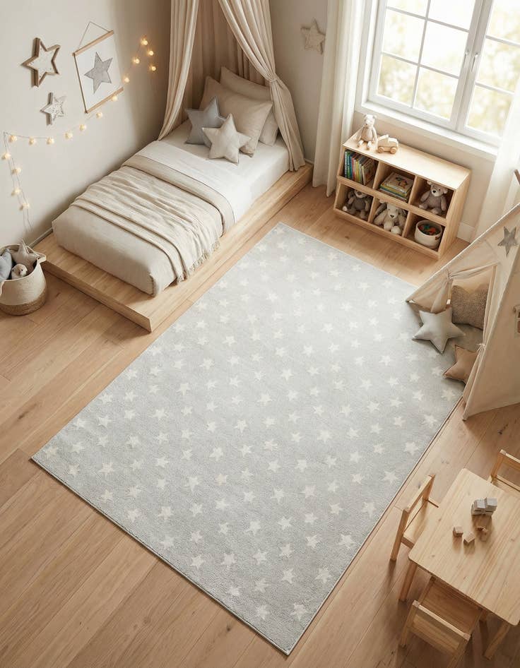 Detail image of 7' 10 x 10' Whimsy Kids Rug