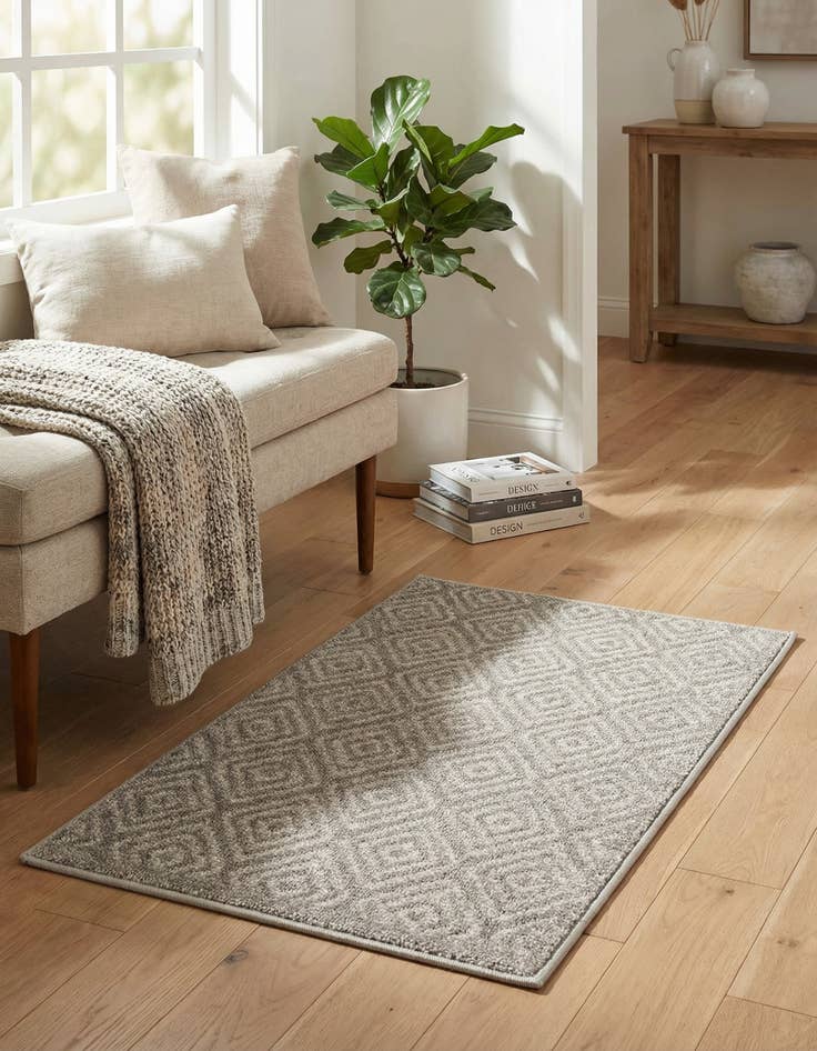 Detail image of 2' x 3' Washable Sabrina Soto Indoor / Outdoor Rug
