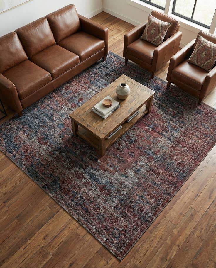 Detail image of 7' 10 x 7' 10 Yara Square Rug