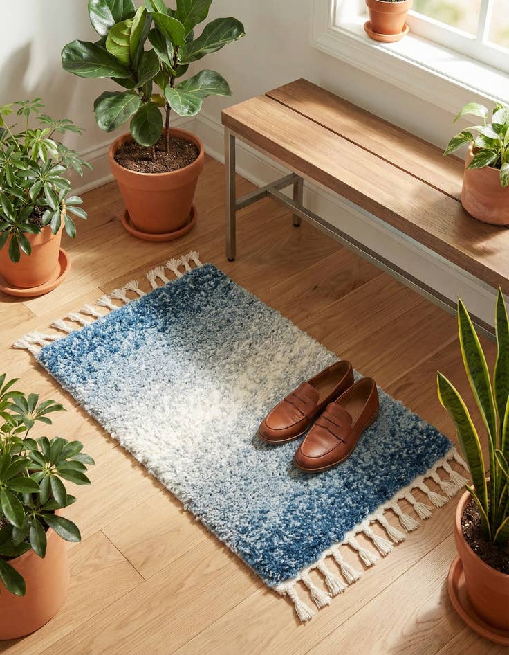 Detail image of 2' 2 x 3' Lagom Shag Rug