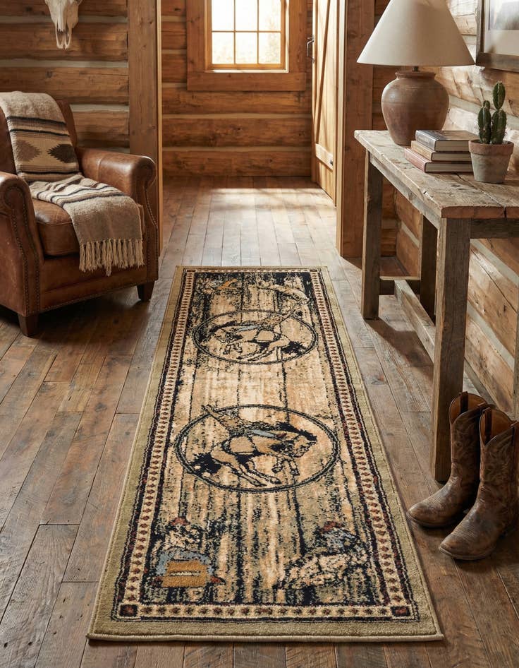 Detail image of 2' x 6' Pioneer Runner Rug