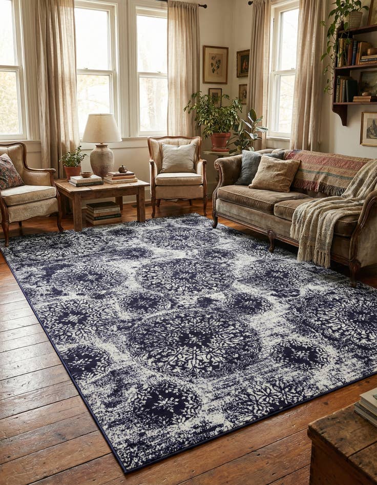 Detail image of 7' 10 x 11' Monaco Rug