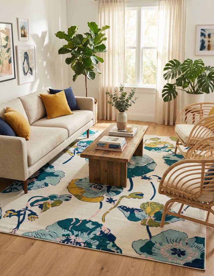 Detail image of 7' 10 x 10' Bloom Rug