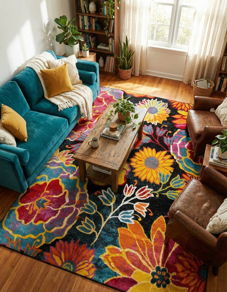 Detail image of 8' x 10' Tuscany Rug