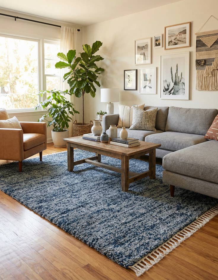 Detail image of 9' x 12' 2 Lagom Shag Rug