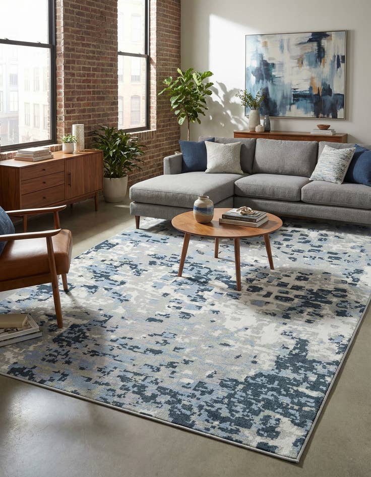 Detail image of 10' x 14' Kamala Washable Rug