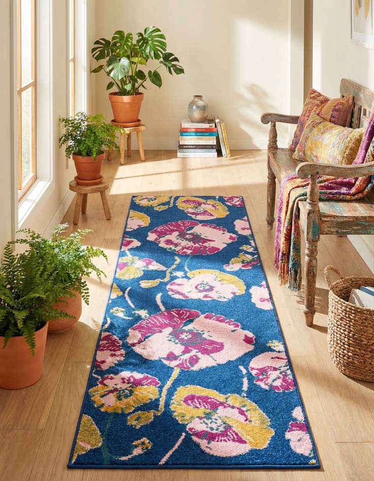 Detail image of 2' x 8' Bloom Runner Rug
