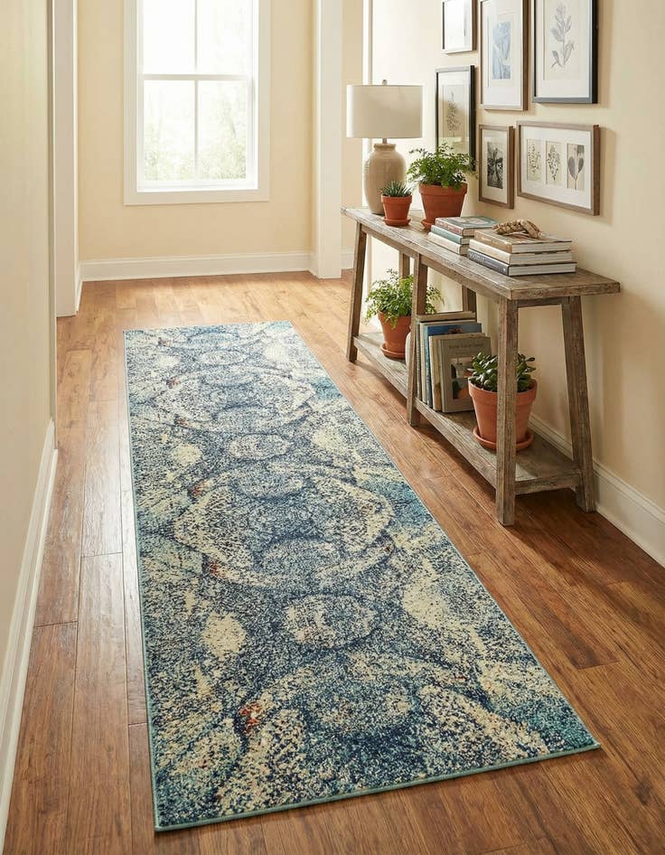 Detail image of 2' 7 x 10'  Washable Arte Runner Rug