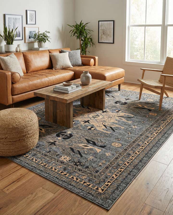 9' x 12' Heris Rug