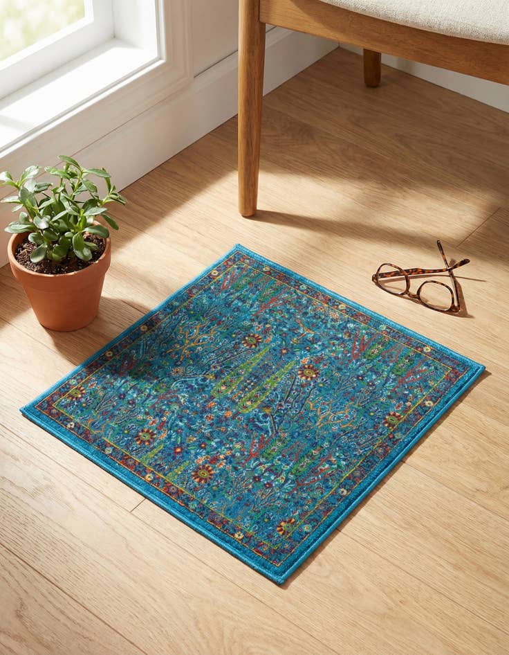 Detail image of 1' 4 x 1' 4 Calypso Sample Rug