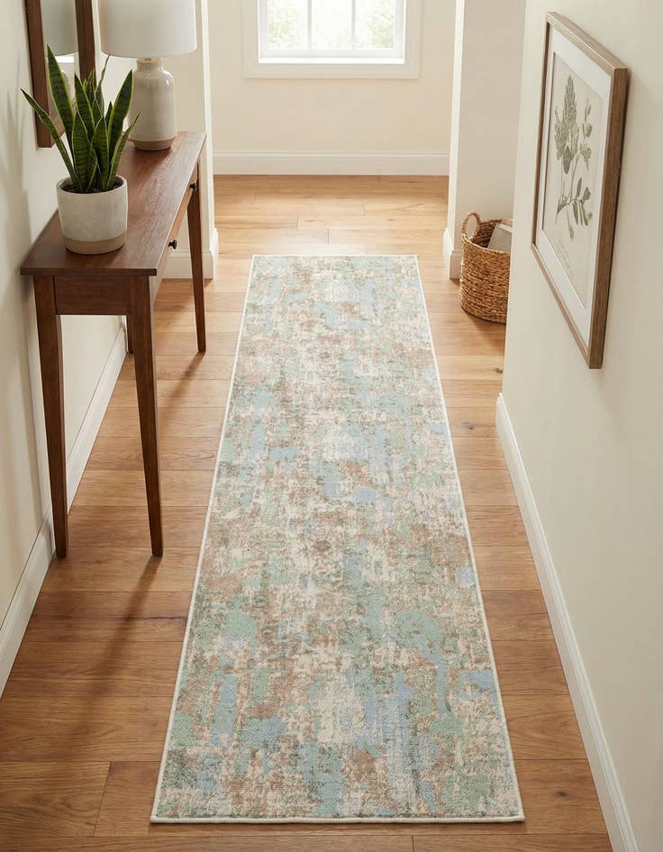 Detail image of  2' x 8' Lotus Runner Rug