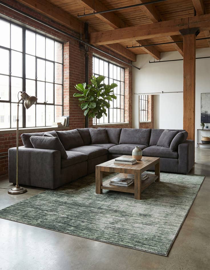 Detail image of 8' 4 x 12' Asha Rug