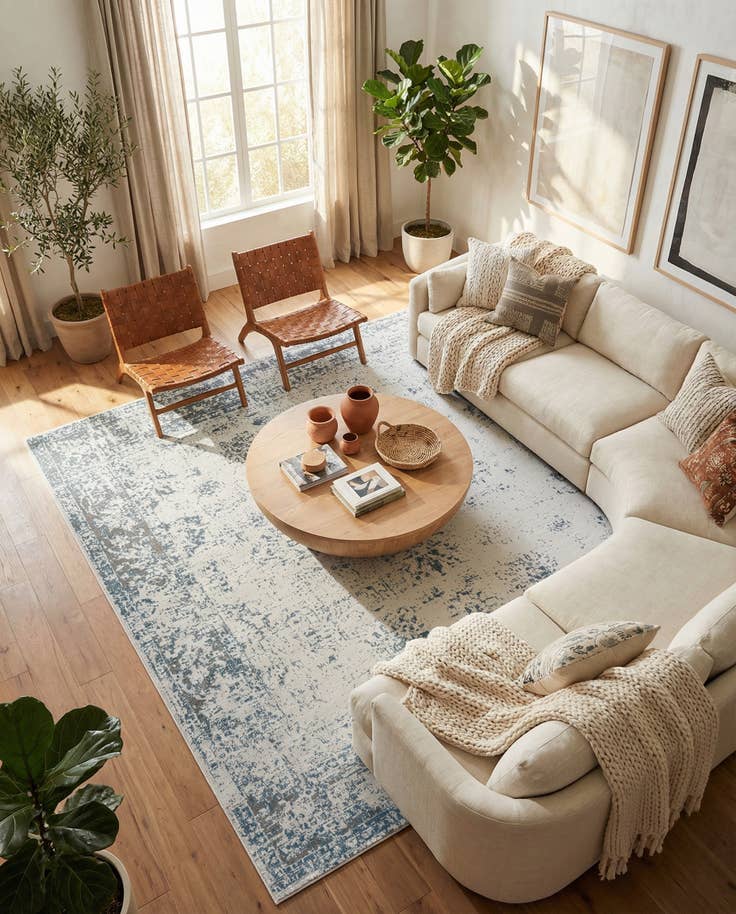 Detail image of 13' x 13' Monte Carlo Square Rug