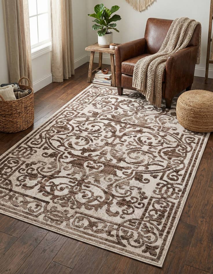 Detail image of 4' x 6' Hermitage Rug