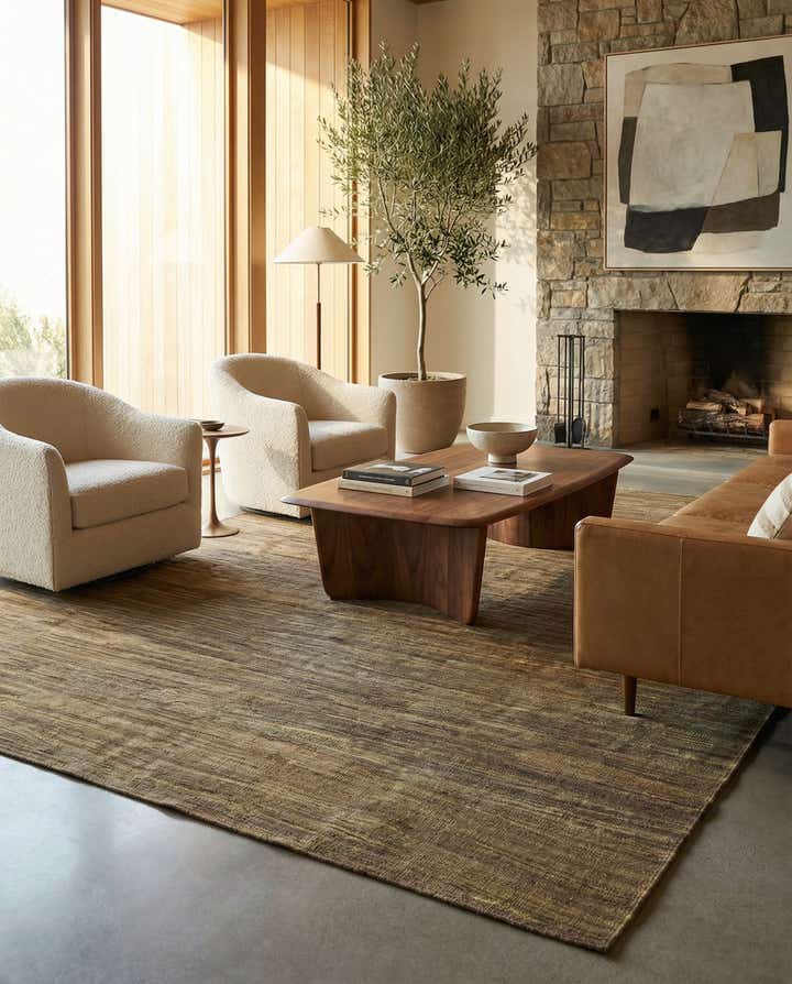 10' 5 x 12' 10 Hand Woven Kilim Modern Wool Rug