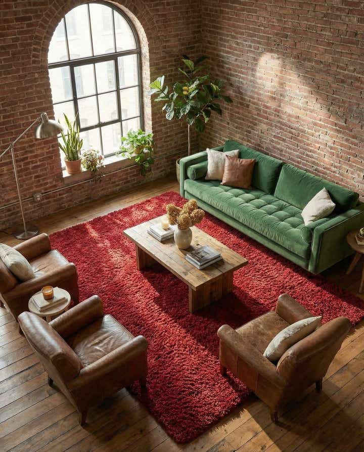 9' x 12' Zermatt Shag Rug