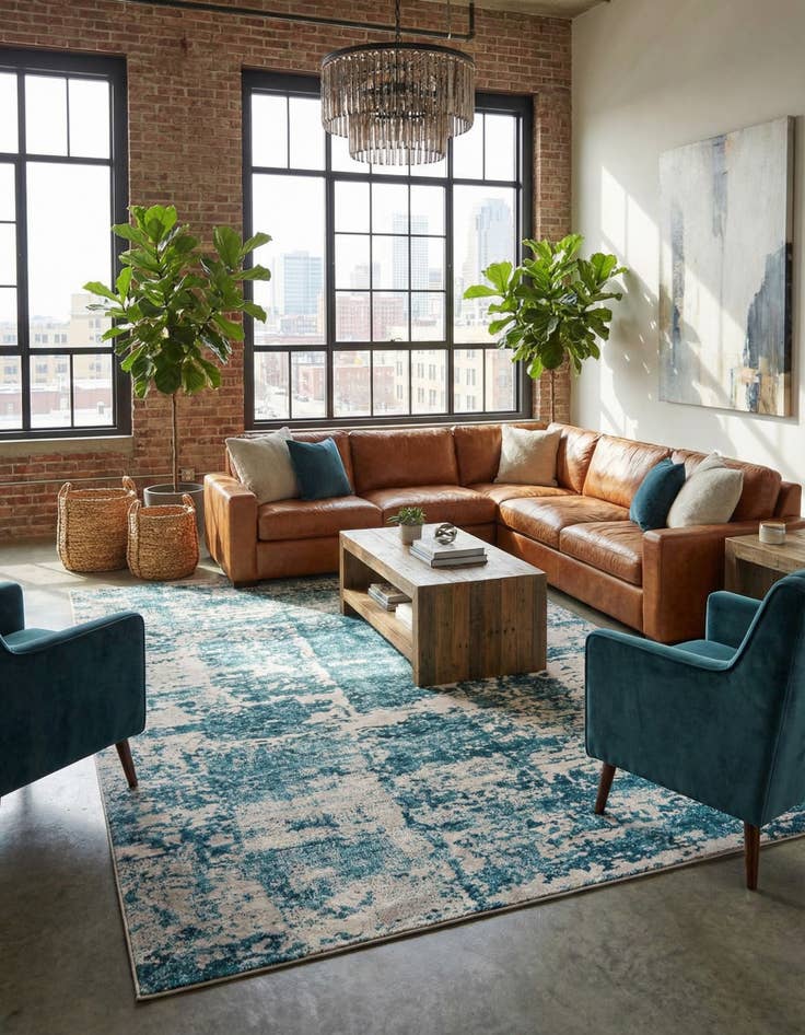 Detail image of 9' x 12' Finsbury Rug