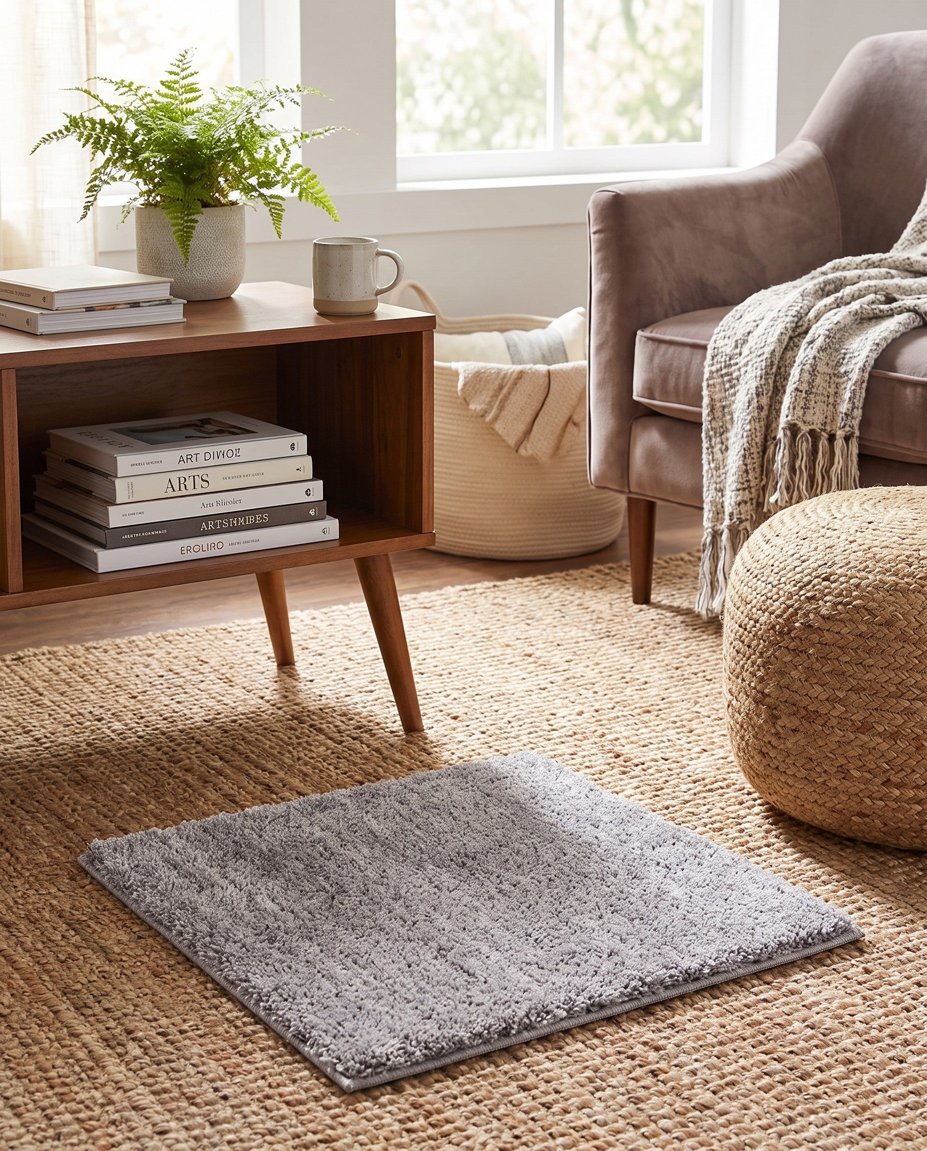 1' 4 x 1' 4 Jill Zarin Shaggy Chic Sample Rug